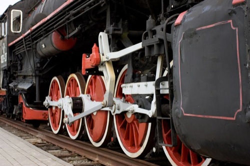 Steam Train Wheels