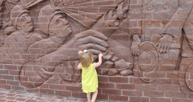 Little-girl-at-Wall-reduced