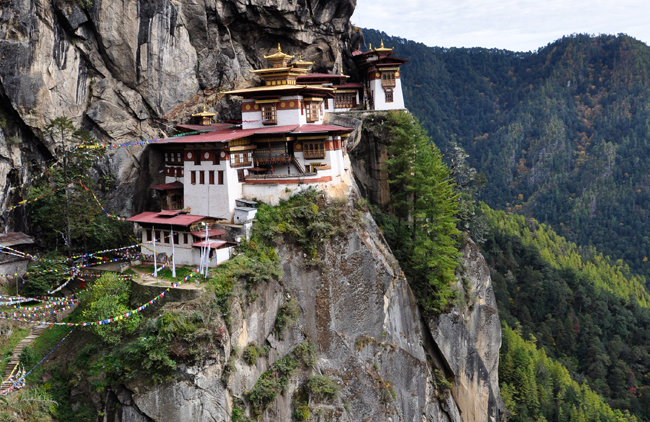 Bhutan's Tigers Nest, courtesy Asia Transpacific