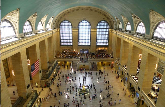Inside Grand Central Station, by Gabi Logan