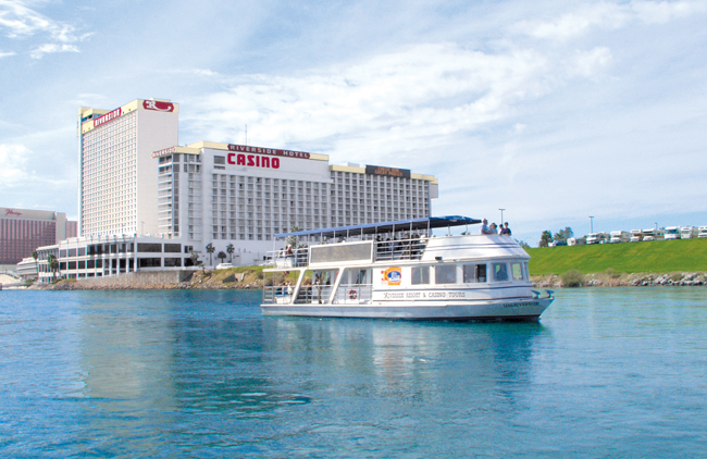 Take a ride riverside and enjoy a day on the water in Laughlin