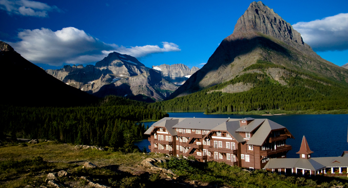 Many Glacier Hotel, Courtesy Western Leisure Tours