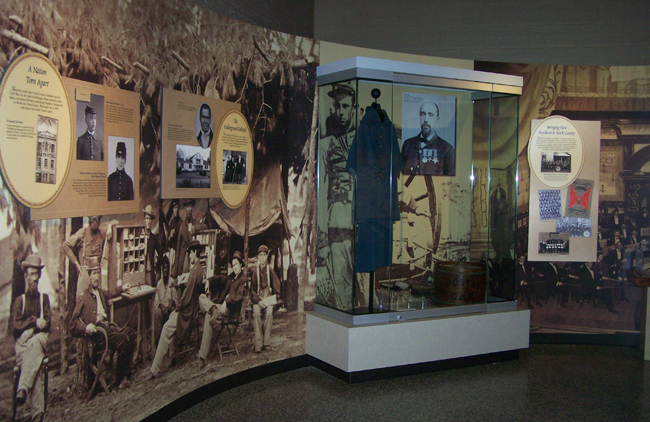 Civil War exhibits