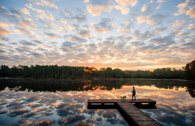 Experience the many lakes and rivers, such as at Gordonia-Alatamaha State Park. All photos courtesy Georgia Tourism