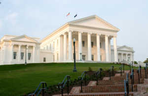 view of the the Virginia State Capitol, courtesy Virginia State Capitol