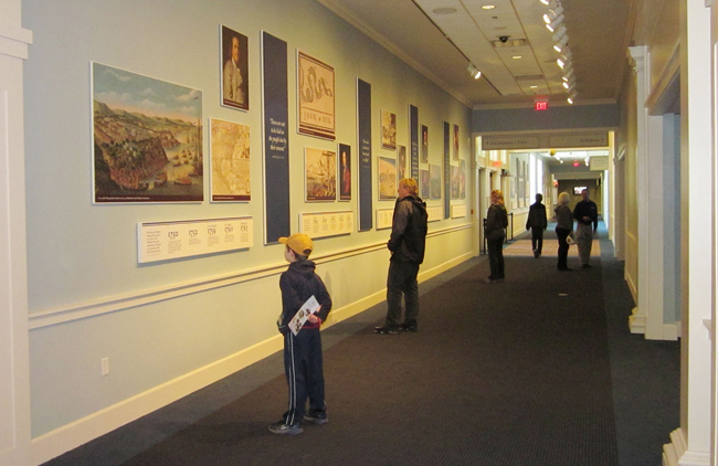 See a timeline of the American Revolution at the American Revolution Museum at Yorktown, courtesy Jamestown-Yorktown Foundation