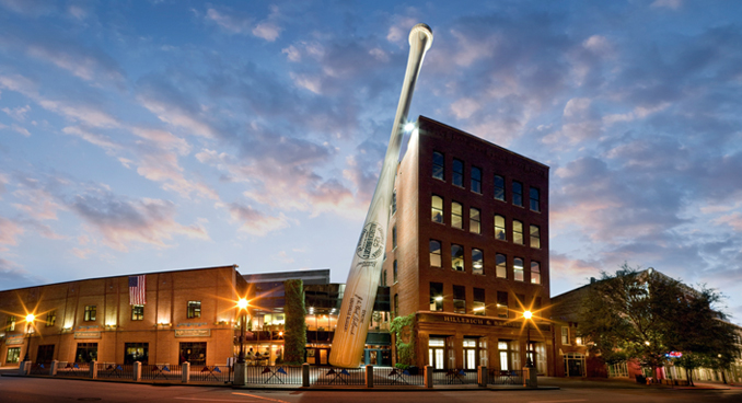 the Louisville Slugger Factory and Museum, courtesy Hillerich & Bradsby