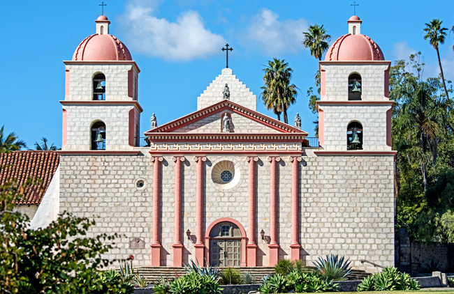 Old Mission Santa Barbara, courtesy Visit Santa Barbara