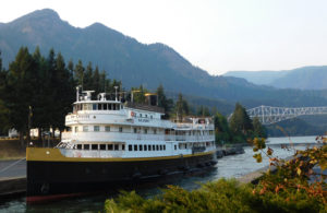 The SS Legacy in Columbia River, Oregon, courtesy UnCruise Adventures