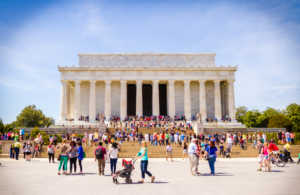 the Lincoln Memorial, courtesy Visit DC