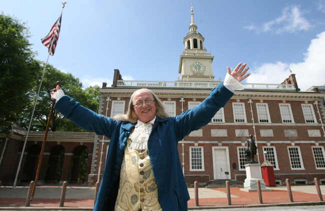 student groups will enjoy seeing history brought to life in Philadelphia, courtesy Discover PHL