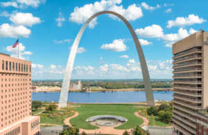 The Gateway Arch, courtesy Explore St. Louis