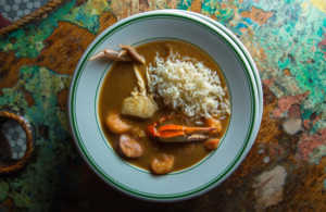 Seafood gumbo, by Todd Coleman