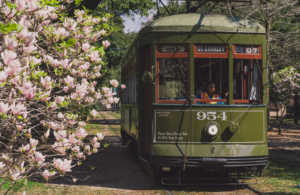 St. Charles Streetcar by Paul Broussard