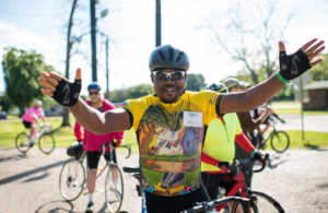 Cycle Zydeco, the rolling party, in St. Landry Parish, Louisiana.