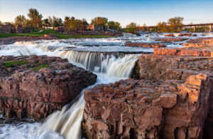 Falls Park — Sioux Falls // A few strides from downtown is Sioux Falls' biggest attraction, Falls Park.