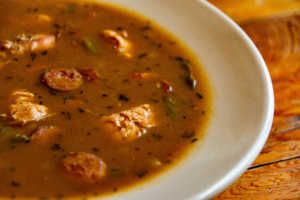Eat a hot gumbo fresh from the pot at our local restaurants on the Andouille Trail