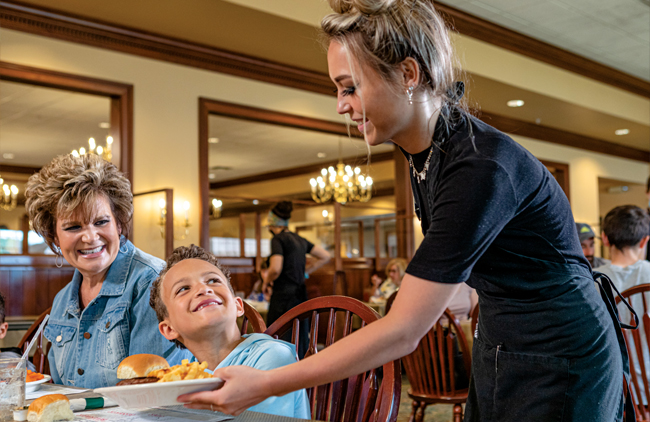 Gather around our table for all of your homestyle favorites.