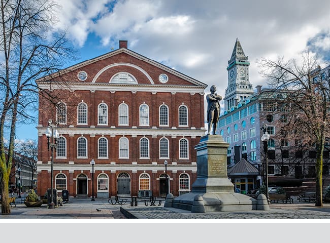 Fanueuil Hall Marketplace in Boston